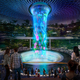 Imagen para el artículo titulado Cúpulas y una cascada de 40m: así será el aeropuerto más extravagante
